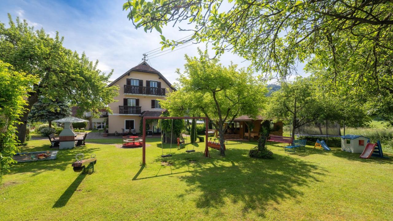 Erlebnisbauernhof Tschom Sankt Kanzian am Klopeiner See Ngoại thất bức ảnh