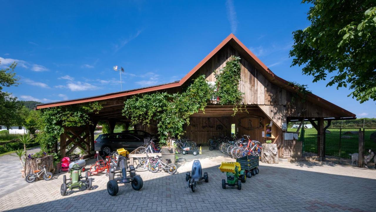 Erlebnisbauernhof Tschom Sankt Kanzian am Klopeiner See Ngoại thất bức ảnh